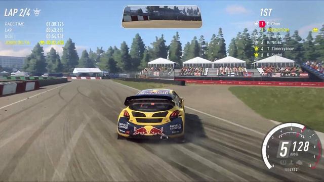 DiRT Rally 2.0 World Rallycross Championship Lativa Bikernieki Qualifier 3 Gameplay смотреть онлайн