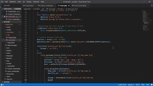 User Registeration With Profile Image Using Codeigniter REST API - Part 3 смотреть онлайн