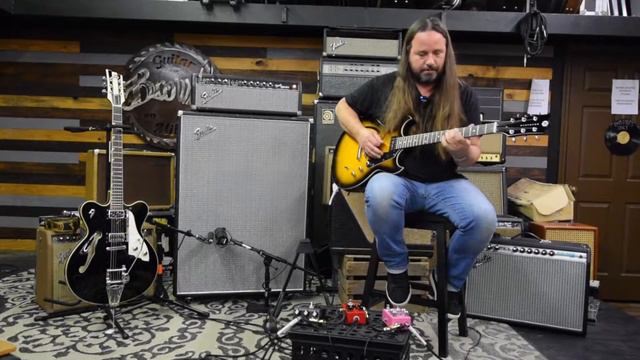 1967 Fender Band Master on 10 with Paul Jackson of Blackberry Smoke at Brown's Guitar Mill смотреть онлайн
