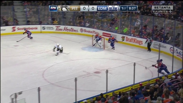 NHL. 2015-2016. Pittsburgh Penguins - Edmonton Oilers. 1 тайм . чемпионат НХЛ. 06.11.15 смотреть онлайн