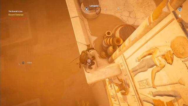 Assassin's Creed Origins - The Scarab´s Lies Escort Taharqa смотреть онлайн