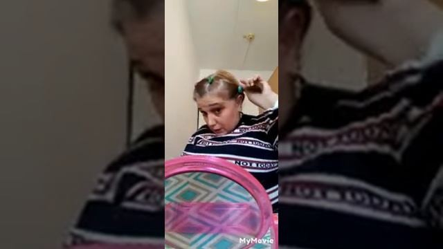 С разноцветными резинками круг по всей голове-причёска смотреть онлайн