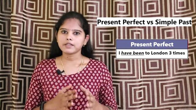 Present Perfect vs Simple Past | Spoken English through Tamil смотреть онлайн