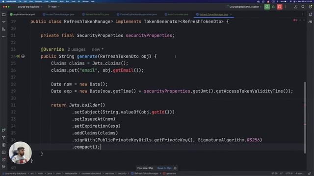 Sıfırdan-sona real proyekt - #5 [live] - Access Token və Refresh Token смотреть онлайн