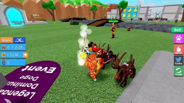 Играю в Roblox Warrior Simulator. Часть 2 смотреть онлайн