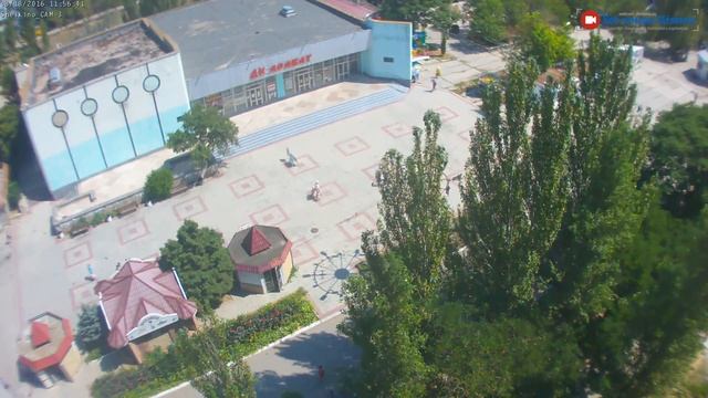 Центр Щёлкино, 18.08.2016 - time-lapse с камеры 3 смотреть онлайн