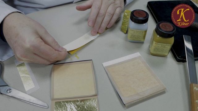 How to use Gold Leaf - Gilding with the Instacoll system - Tutorial смотреть онлайн