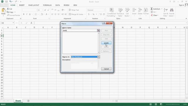 Excel - Create VBA Shell Code смотреть онлайн