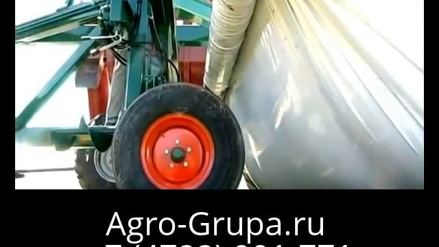 Технология Хранение зерна в полимерных рукавах. смотреть онлайн