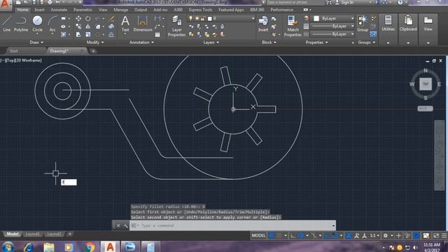 Autocad 2D practice смотреть онлайн