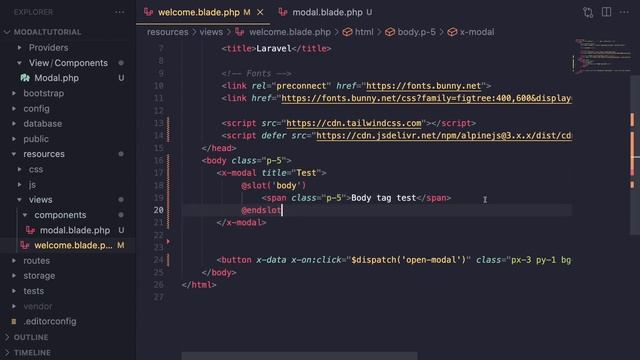 Laravel Modal Using Alpine JS + Livewire 3