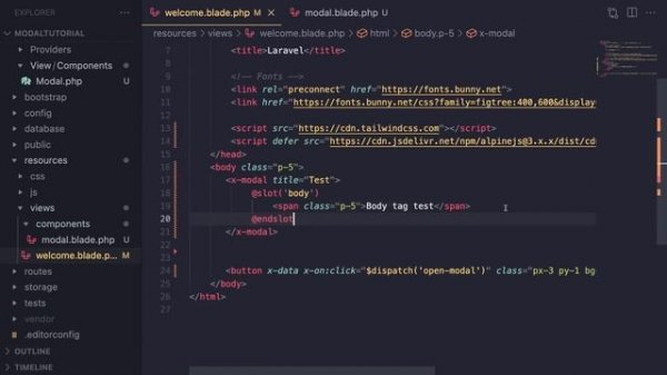 Laravel Modal Using Alpine JS + Livewire 3