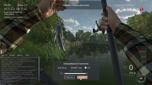 Прохождение Fishing Planet - 3 Уровень! (ч4) смотреть онлайн