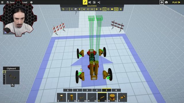 Building Big Brain Contraptions on Hard Mode! - World of Contraptions смотреть онлайн