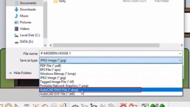 EXPORT FILE SKETCHUP KE AUTOCAD(DWG) смотреть онлайн