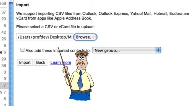 Part 4 - Using Google Contacts - Importing the CSV File смотреть онлайн