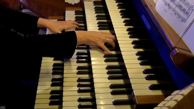 "Ave Maria"- муз.Теодор Ефимов - исп. Елизавета Канаузова(сопрано), Марианна Высоцкая (орган) смотреть онлайн