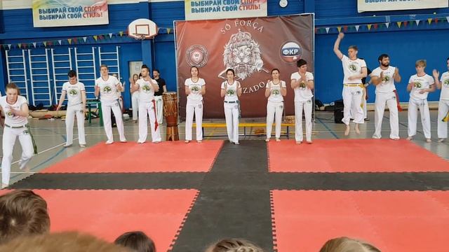 Летняя батизада 2019 Só Força Capoeira Show смотреть онлайн