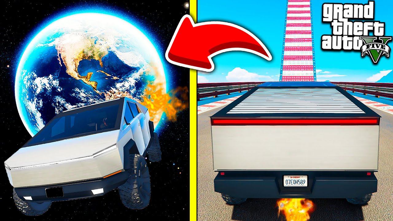 ВОЗМОЖНО ЛИ ДОЛЕТЕТЬ ДО КОСМОСА НА СКОРОСТИ 200.000 КМ/Ч ГТА 5 МОДЫ! ОБЗОР МОДА В GTA 5! ИГРЫ ВИДЕО смотреть онлайн