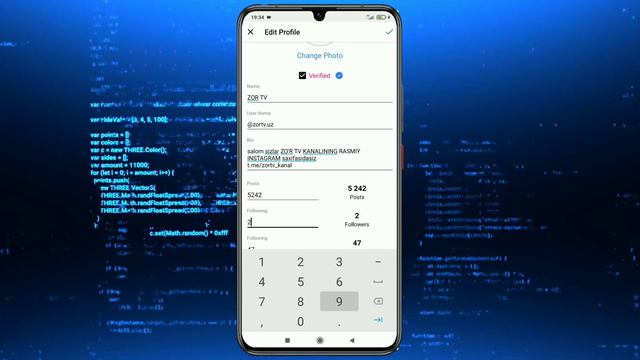 INSTAGRAMNI BUZIB KIRISH || INSTAGRAM AKKAUNTNI BUZIB KIRISH