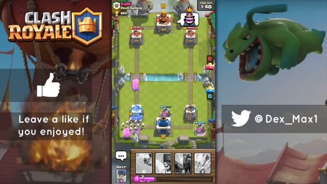 INSANE BEATDOWN DECK - GOLEM + RAGE смотреть онлайн
