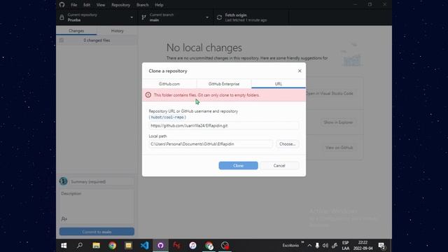 Aprende a utilizar GITHUB DESKTOP❗❗ Fácil y rápido ?? смотреть онлайн
