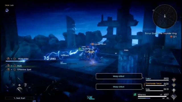 Final Fantasy XV Multiplayer: Comrades - Deck Brush Mystic Party смотреть онлайн