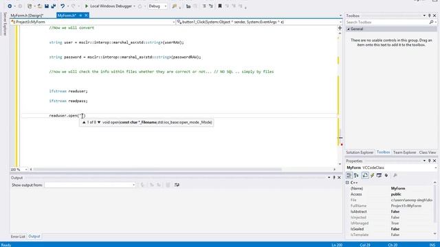 Create Login Form using Files (Without sql) C++ Visual Studio смотреть онлайн