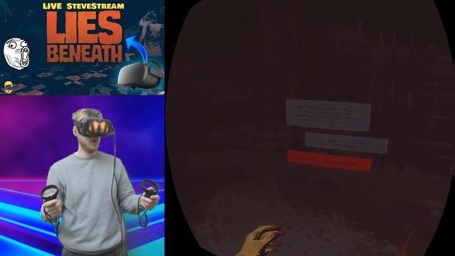Lies Beneath Gameplay & Livestream - Fear is NEAR! | Oculus Quest смотреть онлайн