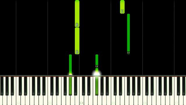 SONIC.EXE THEME - EASY Piano Tutorial смотреть онлайн
