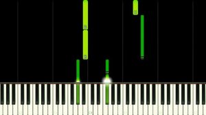 SONIC.EXE THEME - EASY Piano Tutorial