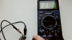 Питание мультиметра от 1,5 Вольт