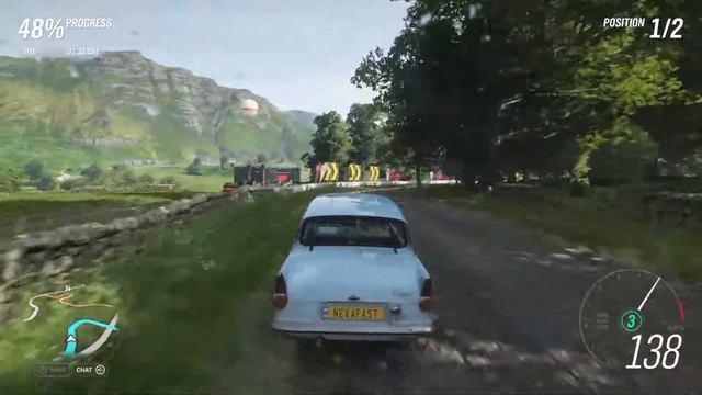 Ford Anglia 1959 vs Train - Forza Horizon 4 смотреть онлайн