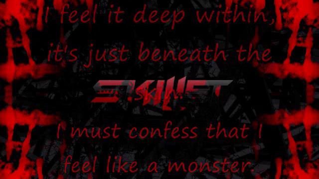 Skillet Monster Lyrics