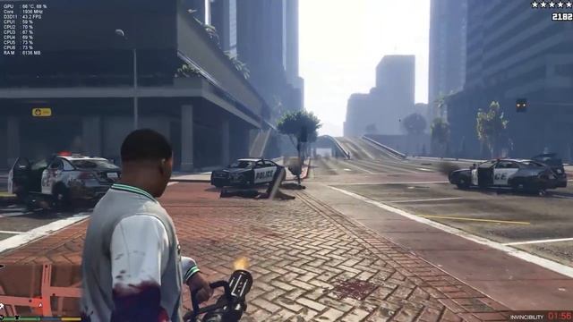GTA 5 : GTX 1060 / AMD FX 6300 {1440P/Ultra} смотреть онлайн