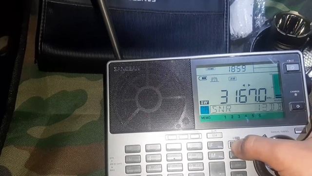 Радиовылазка с SANGEAN ATS 909X2! Слушаем 3MHz "ТРОЙКА" смотреть онлайн