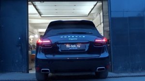 Тюнинг выхлопной системы Porsche Cayenne 3.6 литра в кузове 958
