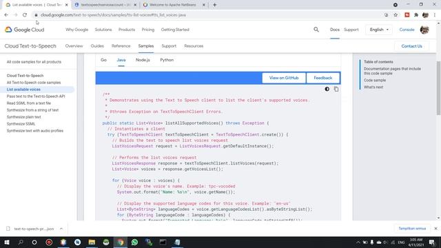 JAVA: Membuat Aplikasi Text-To-Speech Menggunakan Java Bagian 1 смотреть онлайн