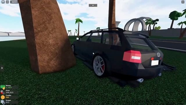 Audi RS6 crash - Car Crushers 2 Roblox смотреть онлайн