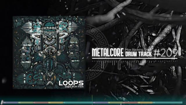 Metalcore Drum Track / Trivium Style / 120 Bpm