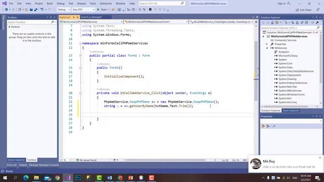 PHP programming - C# Windows Form Application Call PHP Web Service (using SOAP, nusoap) смотреть онлайн