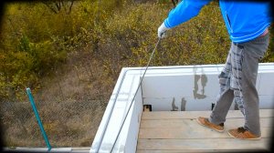 Серия 33 / Армирование газобетонных блоков второго этажа / Капитальный дом для своей семьи.mp4