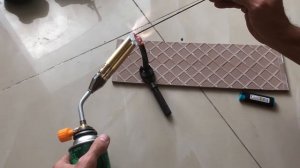 Пайка меди медным припоем пропаном без кислорода битурбо горелкой