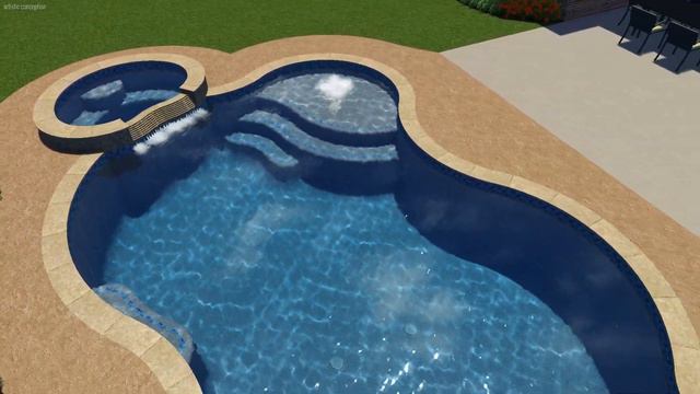 Sifuentes Pool Design by Backyard Amenities смотреть онлайн