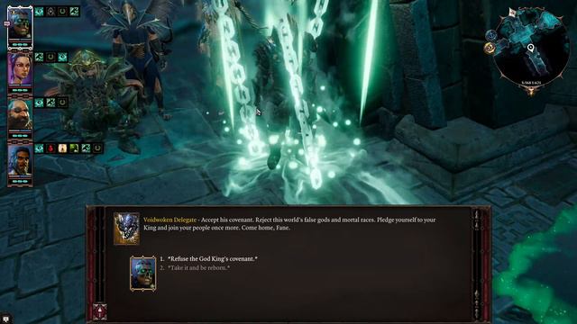 Divinity: Original Sin 2 Definitive Edition - Fane accepts The God King's covenant and becomes Swor смотреть онлайн