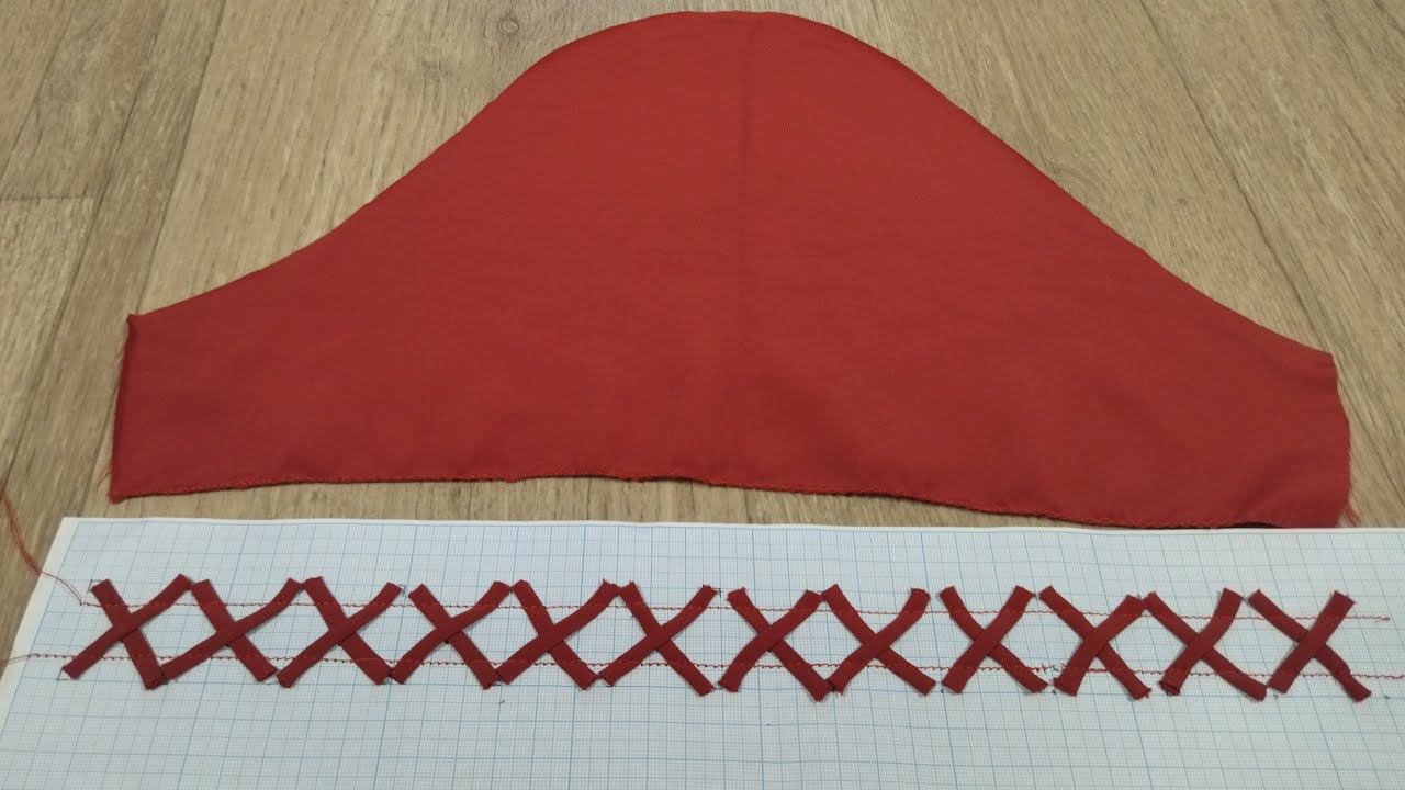 Интересная обработка рукава вытачным шнуром смотреть онлайн