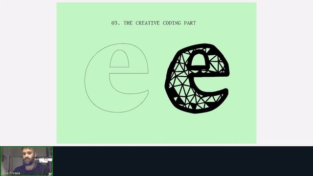 Generative Fonts | Luke Prowse | Tech Talks 2021