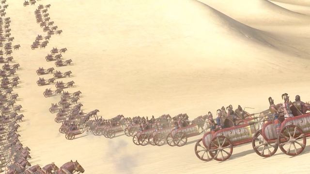 600 ROYAL CHARIOTS vs 12.000 WEAKEST PIKEMEN - Total War PHARAOH смотреть онлайн