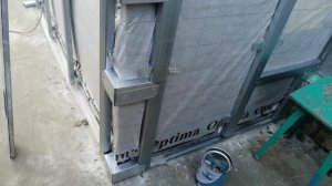 Как обделать дом сайдинг и выставить каркас.