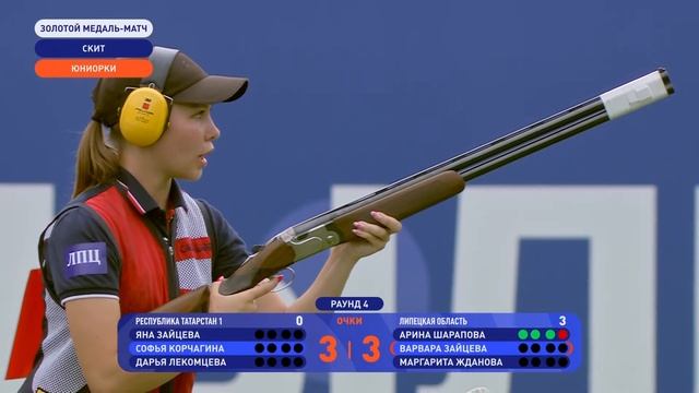 Финал Скит команда юниорки -- ПР по стендовой стрельбе, ООО 